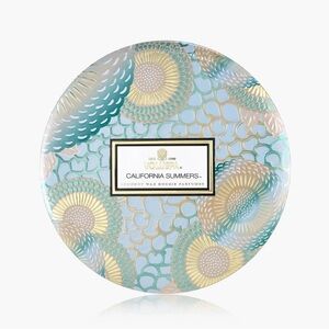 California Summers 3-Wick Tin Candle